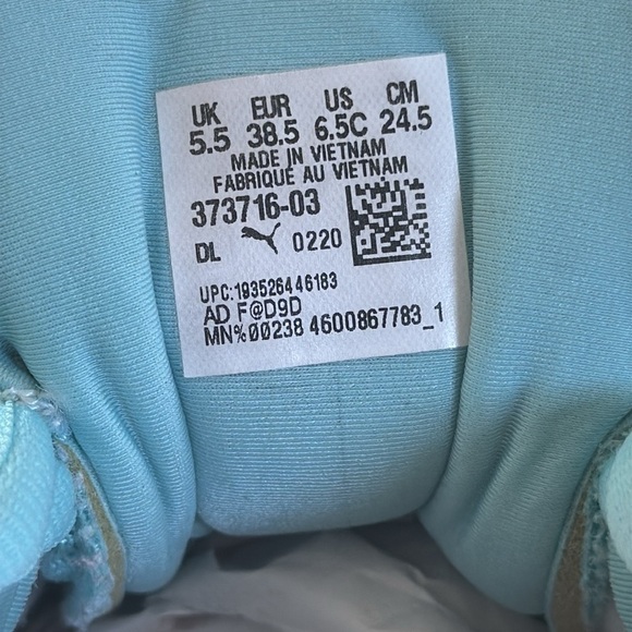 Puma RS X3 youth kids 6.5Y tennis shoes, sneakers multicolor - Picture 13 of 13